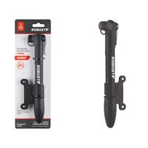 2 Mini Bomba Para Bicicleta - Robust Preto