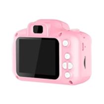 2 Mini Câmera Digital Fotográfica Brinquedo X200 - Foto e Vídeo - Infantil Crianças - Rosa