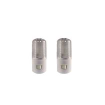 2 Mini Luminária Abajur De Tomada Luz Noturna Led Bivolt