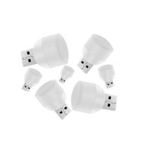 2 Mini luminária de Led USB Eletrônica Artificial Decoração pequena