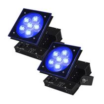 2 Mini Moving Deltrônica Canhão Refletor Par Led Rgb 18w 2 Mini Moving Deltrônica Canhão Refletor Par Led Rgb 18w