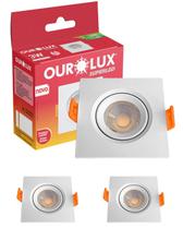 2 Mini Spot Superled de Embutir 3W Cor da Luz Branco Neutro 4000K Biv Ourolux 2 Mini Spot Superled de Embutir 3W Cor da Luz Branco Neutro 4000K Biv Ourolux