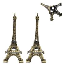 2 Mini Torres Eiffel Paris Decorativa em Metal 8cm 2 Mini Torres Eiffel Paris Decorativa em Metal 8cm