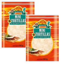 2 mini tortilha (10 mini tortillas) cantina mexicana 280g