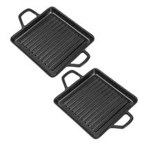 2 Mini Travessas Grill 19,3cm 100% Melamina Gourmet Mix