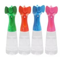 2 Mini Ventilador Borrifador Puverizador Portátil Pilha350ml