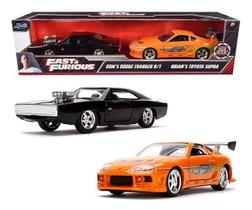 2 Miniaturas Velozes Furiosos Doms Dodge Charger/ Brians1/32