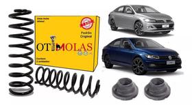 2 Mola Traseira + Calço Virtus 2018 2019 2020 2021 2022 2023