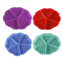 2 Moldes Waffles Coração Silicone Forma Assadeira Air Fryer 2 Moldes Waffles Coração Silicone Forma Assadeira Air Fryer