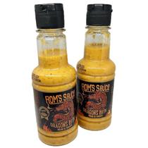 2 Molhos De Pimenta Churrasco Dragon'S Bite Rom'S Sauce 200G