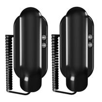 2 Monofone Interfone Universal Agl S100 Pra Porteiro Preto 2 Monofone Interfone Universal Agl S100 Pra Porteiro Preto
