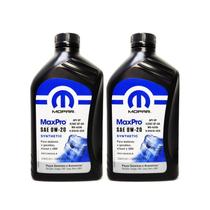 2 mopar maxpro 0w20 sintético - gasolina e flex