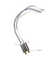 2 Motores de Drone E88 Pro E88 7x16mm 7 Dentes 3.7v eixo 1mm