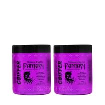 2 Mousse Capilar Fantasy Coiffer 500g matizador hidratante
