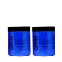 2 Mousse de Chocolate Coiffer 500g Kit 3 unidades hidratação 2 Mousse de Chocolate Coiffer 500g Kit 3 unidades hidratação
