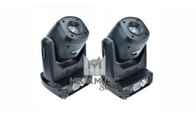 2 Moving Head Led Spot 100w Dmx 8 Cores 14 Gobos Prisma