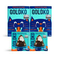 2 Musas 70% cacau + 2 deli deli 70% cacau zero adição de açúcares