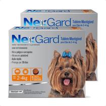 2 Nex Gard 2 A 4 Kg Carrapato Antipulga Original Nota Fiscal 2 Nex Gard 2 A 4 Kg Carrapato Antipulga Original Nota Fiscal