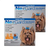 2 Nexgard Cão 2 A 4 Kg - 3 Comprimidos Antipulgas Carrapatos