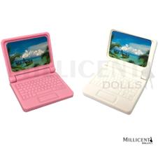 2 Notebooks Computadores Miniatura B4rbie M0nster Pullip etc - Barbie