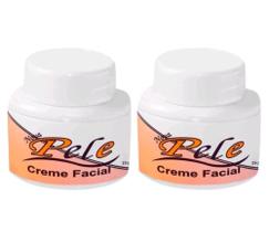 2 Nova Pele Creme Facial Clareador Manchas de Melasma 25g Original - A Botica Brasil