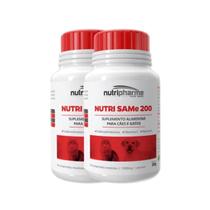 2 Nutri Same 200 Cães Cão Cachorros E Gatos 30 Cp Kit