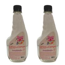 2 Odorizador de Passar Roupa Lírios do Campo Água de Cheiro 500ml Refil Marca Senalândia - Envio Já 2 Odorizador de Passar Roupa Lírios do Campo Água de Cheiro 500ml Refil Marca Senalândia - Envio Já