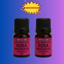 2 Óleo de Rosa Mosqueta Rubiginosa 100% Puro 10ML CADA para Pele