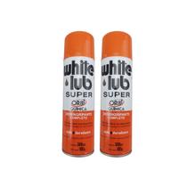 2 Óleo Desengripante Lubrificante White Lub 300ml Spray Orbi 2 Óleo Desengripante Lubrificante White Lub 300ml Spray Orbi