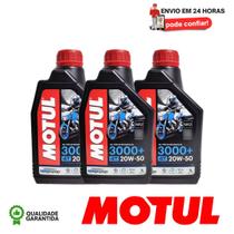 2 Óleo motor 4T 20w50 Biz/CG/Titan/Nxr/Cbx Original Motul