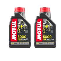 2 Oleo Motul 5000 20w50 Semissintético 4t