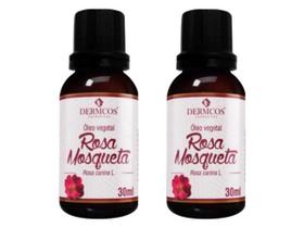 2 Oleo Vegetal Rosa Mosqueta 30ml