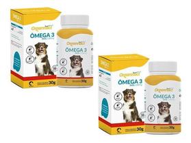 2 Omega 3 Dog 1000 Mg Suplemento Vitaminico - Organnact 2 Omega 3 Dog 1000 Mg Suplemento Vitaminico - Organnact