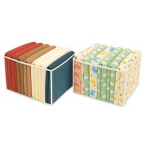 2 Organizador De Manta Toalha Lençol Roupas Bebê 30X40X30 2 Organizador De Manta Toalha Lençol Roupas Bebê 30X40X30