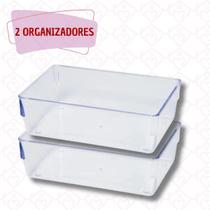 2 Organizador Modular Ideal Escritorio Mesa Quartos Cozinha