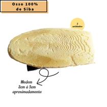 2 Ossos 100% de Siba com Encaixe Universal - Calopsita Agapornes Passaros