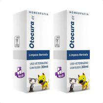 2 Otocura Ex Homeopet Limpeza Auricular Cães E Gatos 30ml 2 Otocura Ex Homeopet Limpeza Auricular Cães E Gatos 30ml