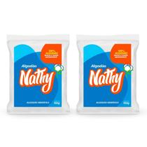 2 Pacotes Algodão Em Bola 100g Nathy