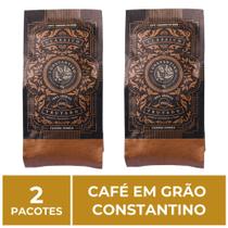 2 Pacotes de 250g, Café em Grão, Constantino
