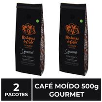 2 Pacotes de 500g de Café Moído, Marques da Costa 2 Pacotes de 500g de Café Moído, Marques da Costa