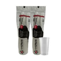 2 Pacotes de Copo de 500ml Liso Translúcido ABNT 2002 Copaza com 50 unidades