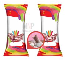 2 Pacotes de Embalagem Higiênica Bopp Para Geladinho Gourmet, Sacolé, Chup-Chup, Flau, Dindin, JuJu 2 Pacotes de Embalagem Higiênica Bopp Para Geladinho Gourmet, Sacolé, Chup-Chup, Flau, Dindin, JuJu