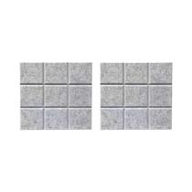 2 pacotes de feltro adesivo nove grades painel decorativo multifuncional diy painel plano decorativo
