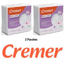 2 Pacotes de Fralda de Pano Branca Pinte e Borde 15 un Cremer