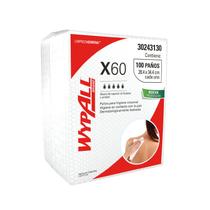 2 Pacotes Pano Wypall Higiene Corporal X60 100un Banho Leito - Kimberly Clark