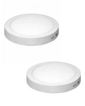2 Painel LED De Sobrepor Ourolux 24W Redondo Bivolt Ourolux