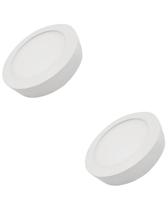 2 Painel Plafon Sobrepor 18w Branco Frio Bivolt Ourolux