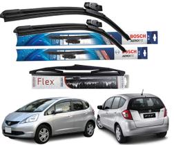 2 Palheta Limpardor Parabrisa Dianteiras Bosch + 1 Traseira Vetor HONDA FIT 2009 2010 2011 2013 2014 2 Palheta Limpardor Parabrisa Dianteiras Bosch + 1 Traseira Vetor HONDA FIT 2009 2010 2011 2013 2014