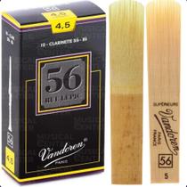 2 Palhetas 56 Rue Lepic N.4,5 P/clarinete Sib Cr5045 Vandoren 2 Palhetas 56 Rue Lepic N.4,5 P/clarinete Sib Cr5045 Vandoren