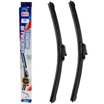 2 Palhetas Limp P/Brisa Silicone Encaixe Gancho 26 Pol 65cm